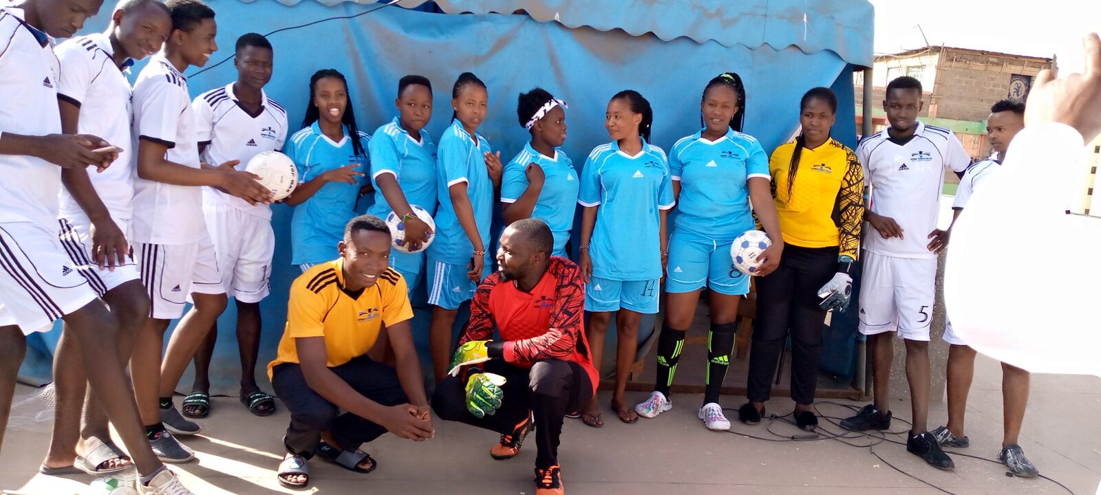 Football & games at Topmax Training College